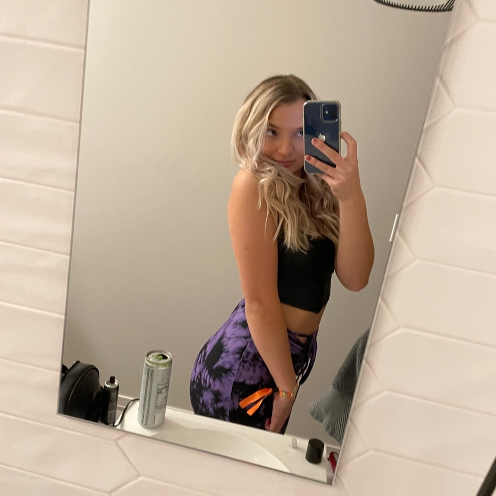 strappy pants